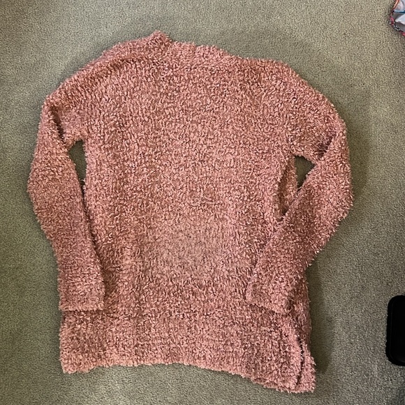 Super Fuzzy Rosegold Cardigan - Picture 6 of 6